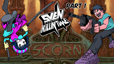 SCORN letsplay SVENSTREAMS :         KILLIN' TIME