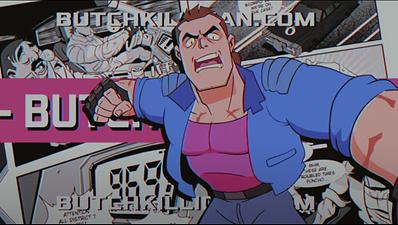 Butch Killigan animated comic promo